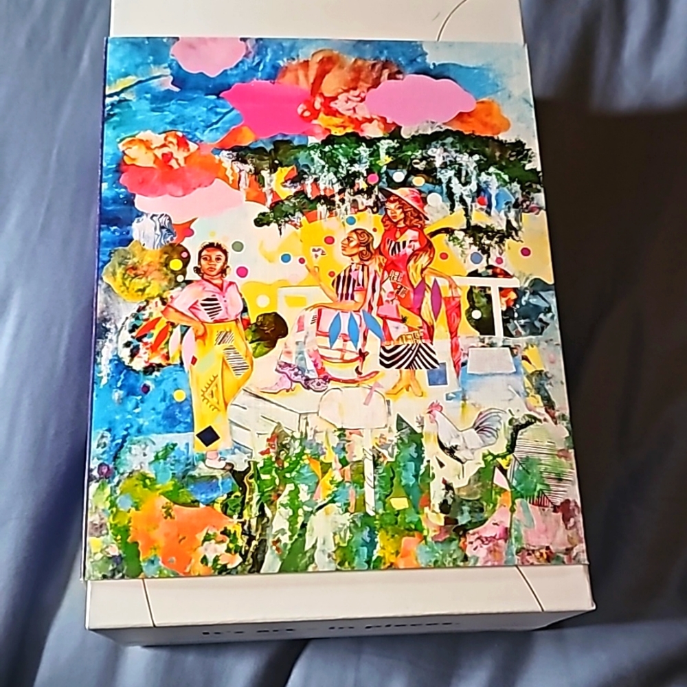 Jiggy 500 Piece Puzzle "Purple Rising" - Art by Jamea Richmond-Edwards